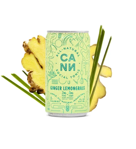 Cann Drink Ginger Lemongrass